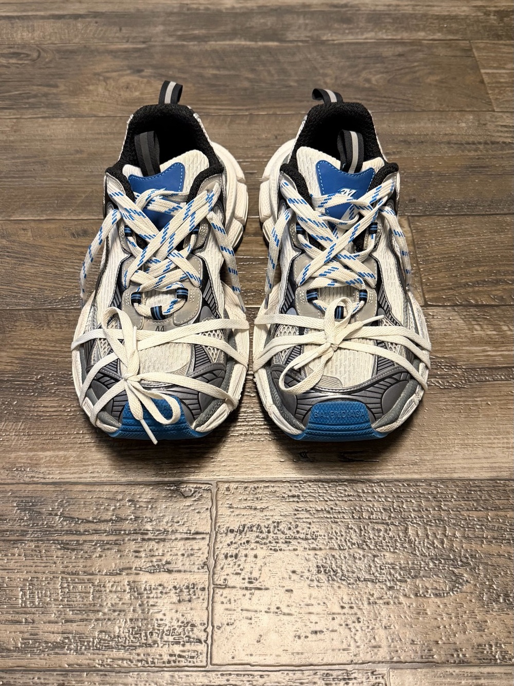 Balenciaga 3xls silver blue gray - Picture 2 of 5